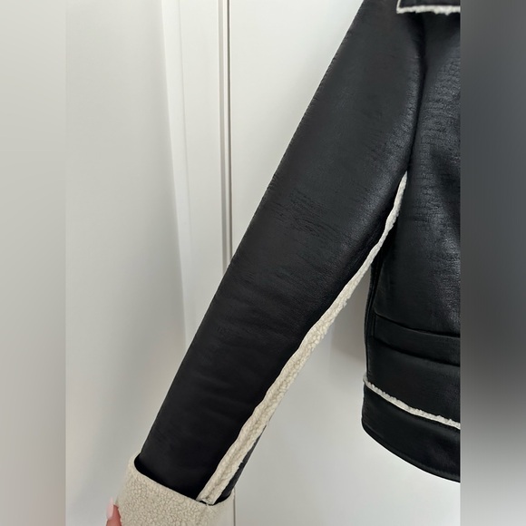 Le Superbe Presley Jacket in Black Faux Leather size XXS/00 - Picture 10 of 10